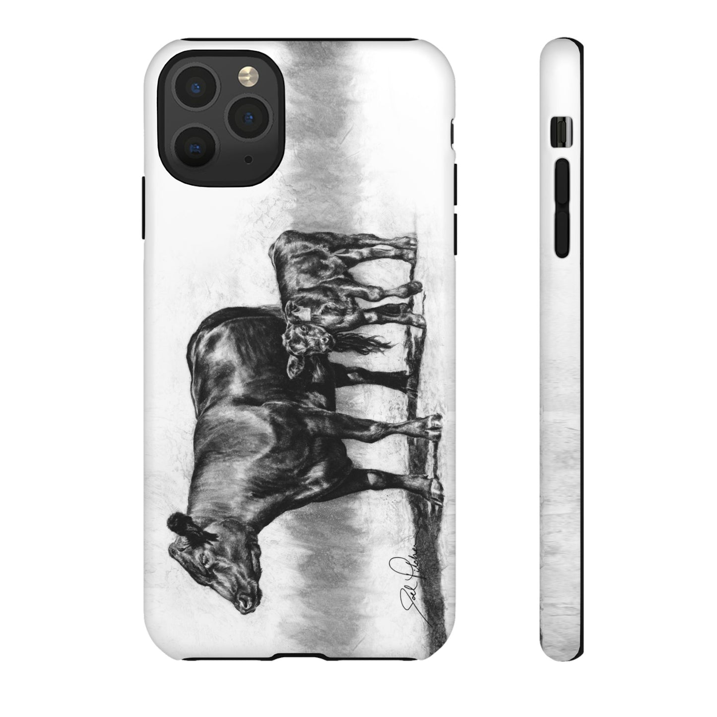 "Mama Cow & Calf" Smart Phone Tough Case