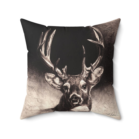 "Nice Buck" Square Pillow.