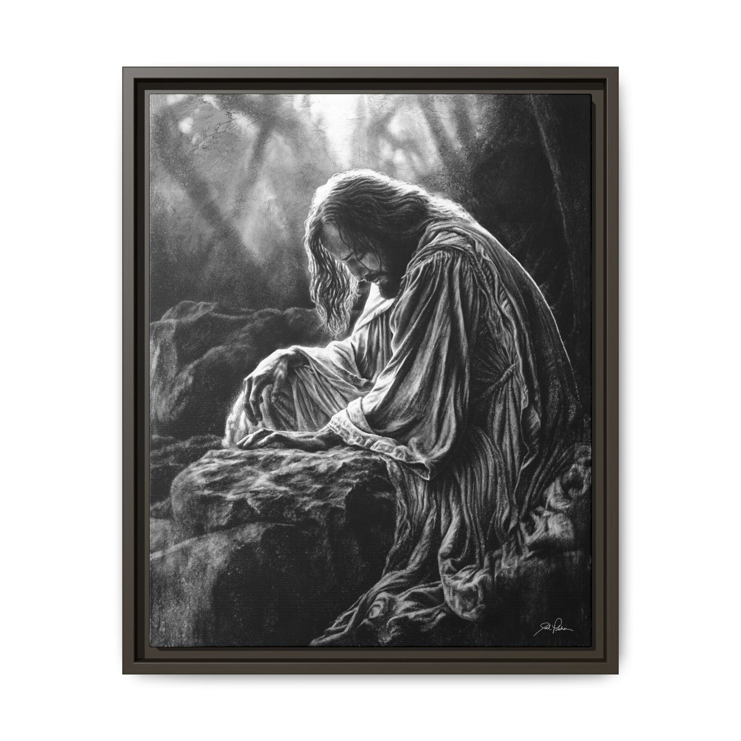 "Gethsemane" Framed Canvas