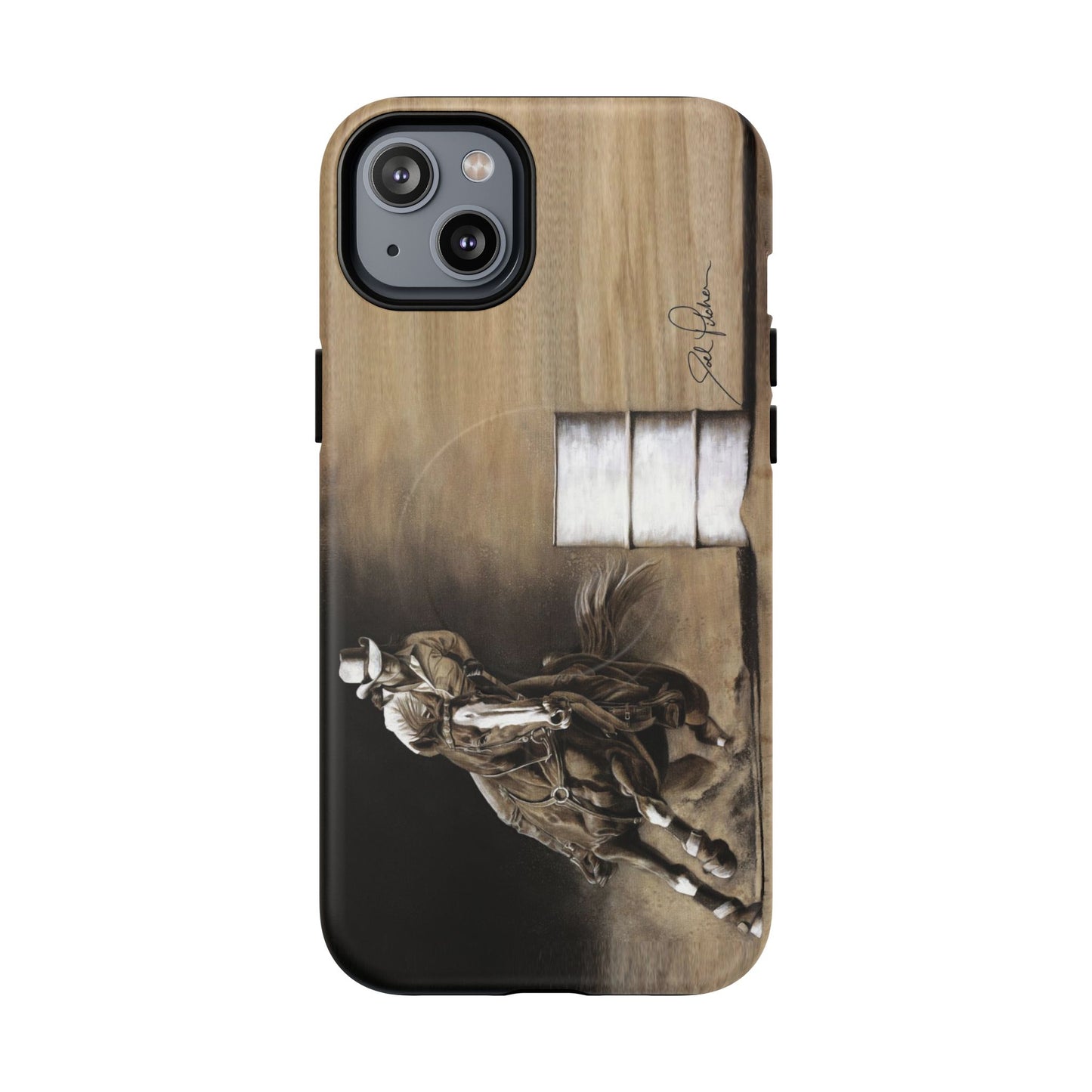 "Turn and Burn" Magnetic Tough Case