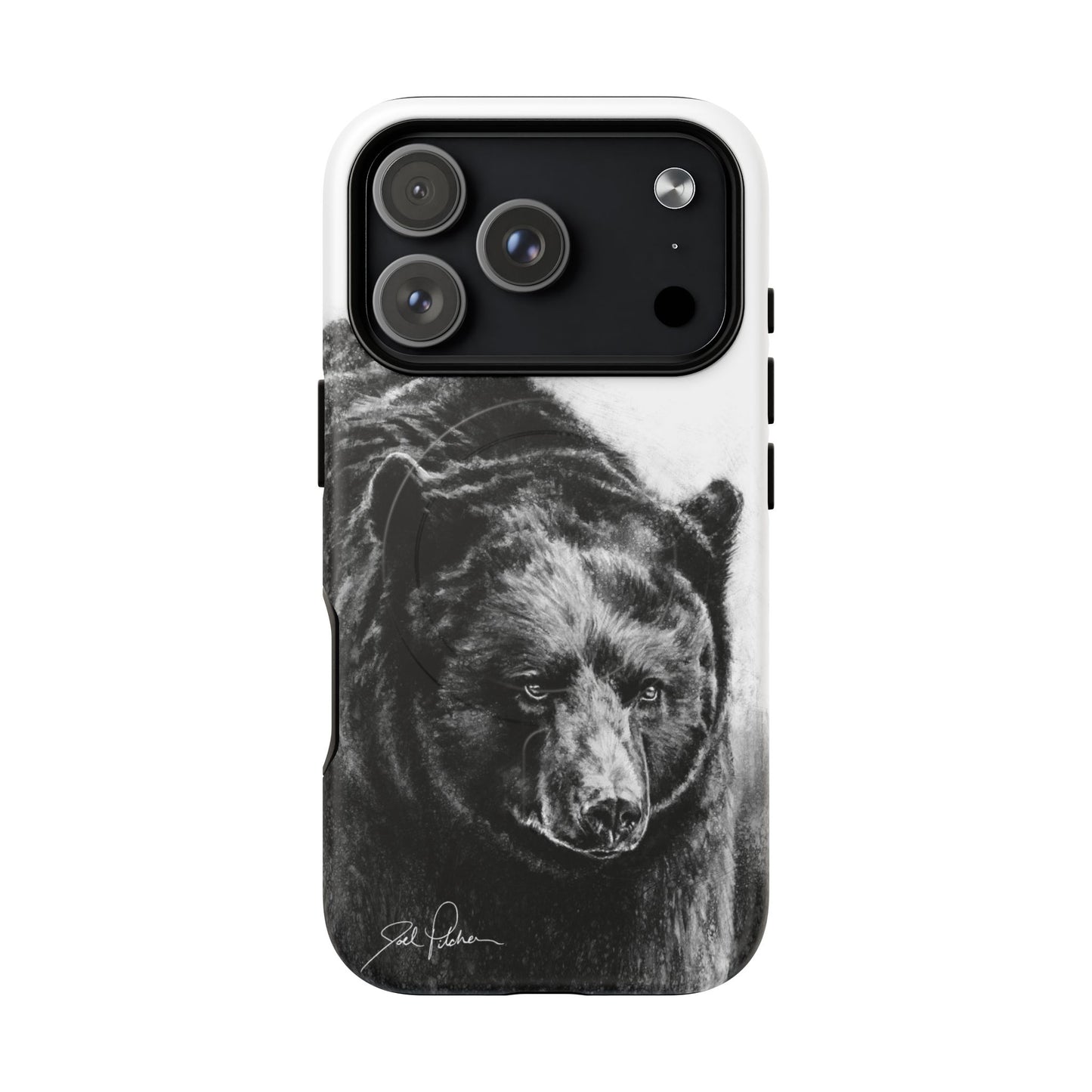 "Black Bear" Magnetic Tough Case