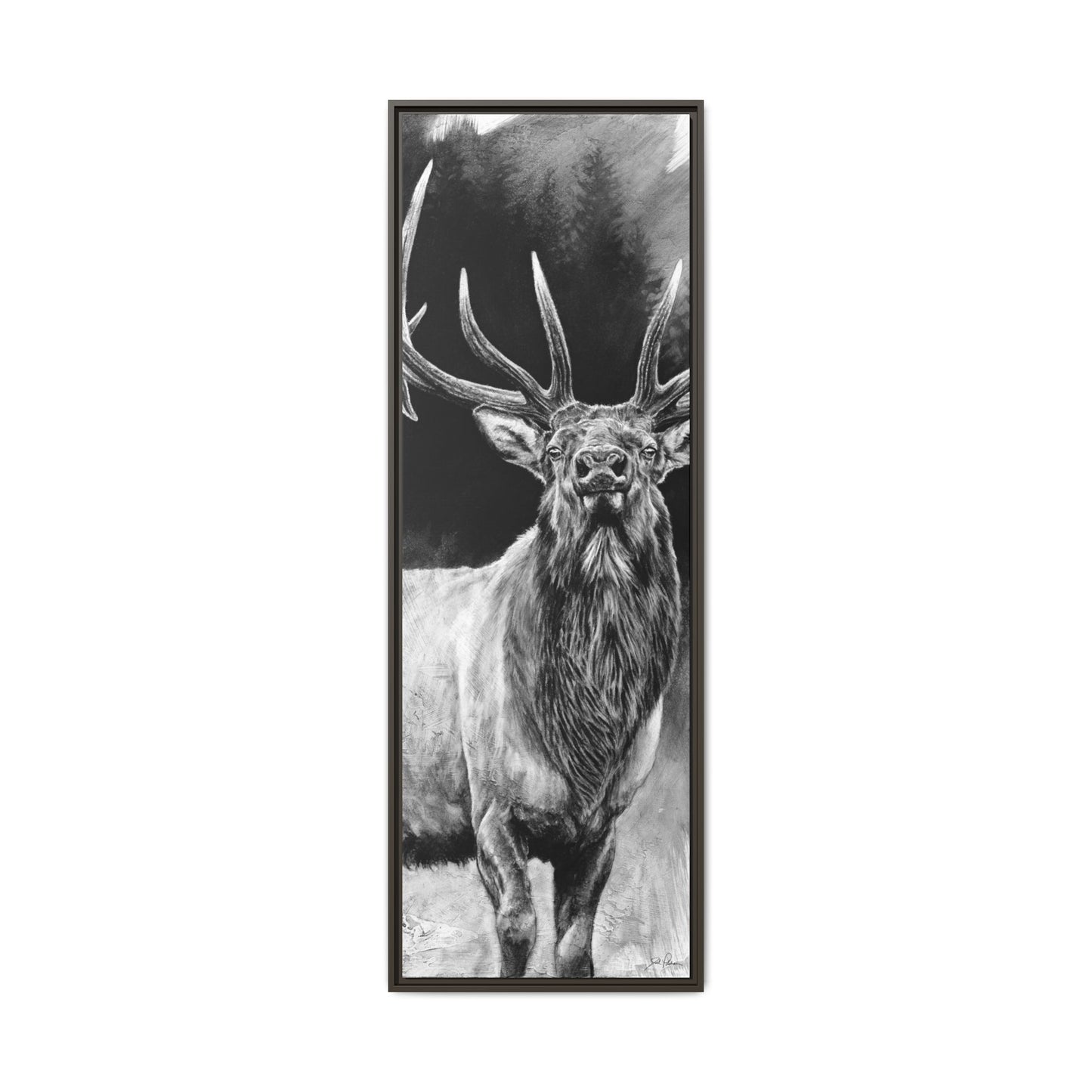 "Standing Tall" Framed Canvas