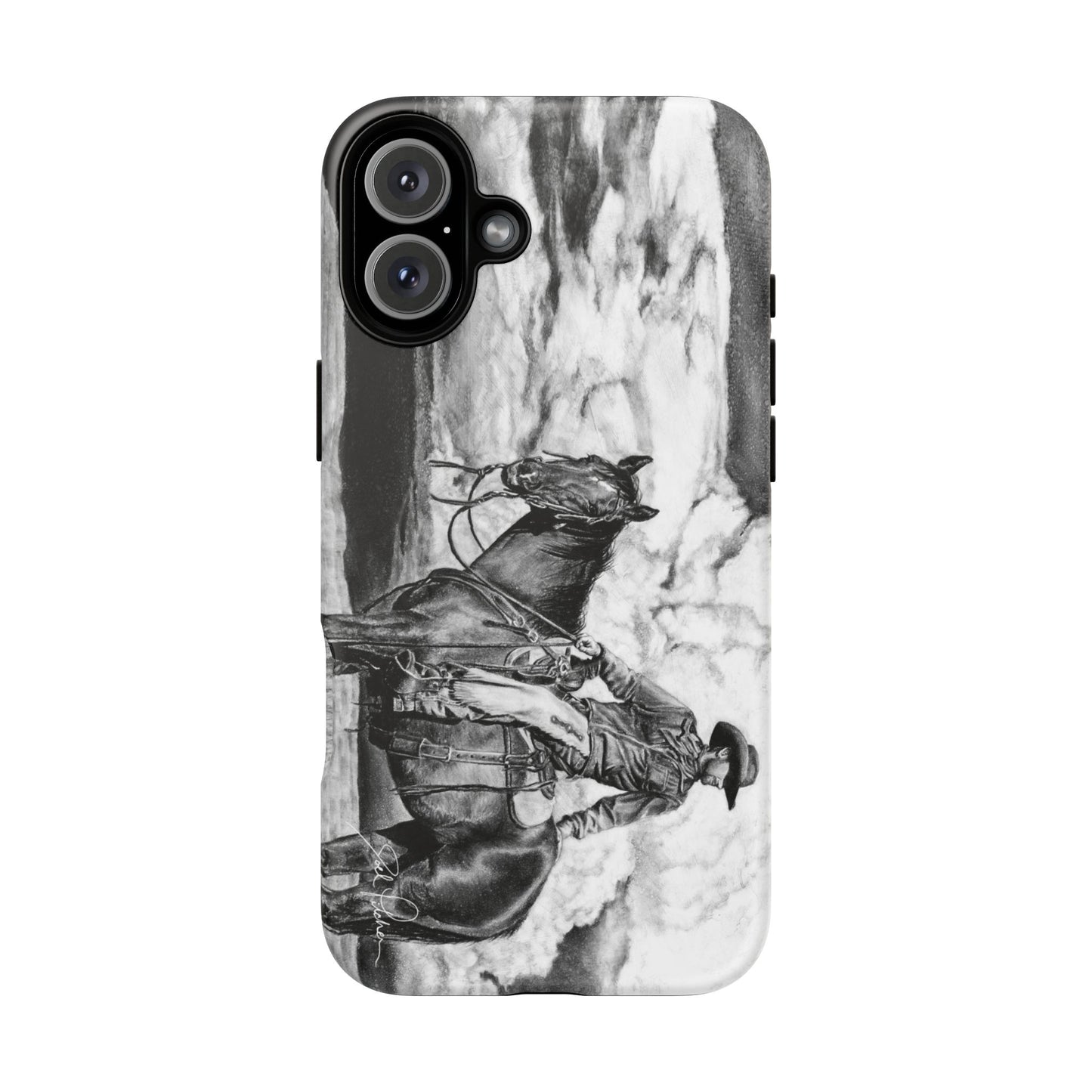 "Looking Back on the Path" Magnetic Tough Case