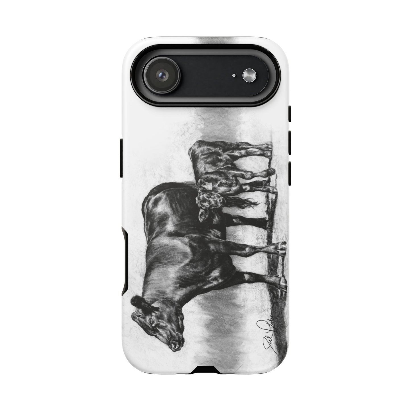 "Mama Cow & Calf" Smart Phone Tough Case