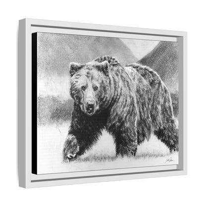 Grizzly II" Framed Canvas