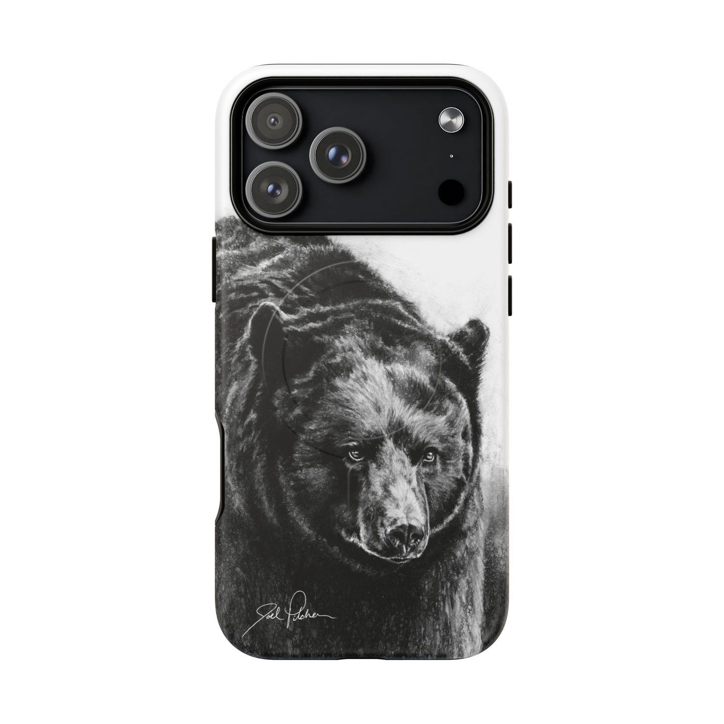 "Black Bear" Magnetic Tough Case