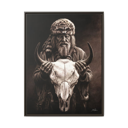 "Legends of the West" Framed Canvas