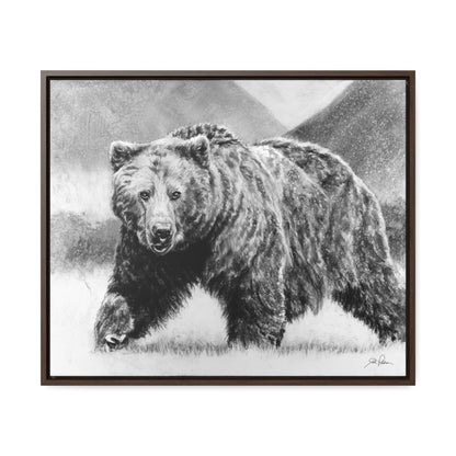 "Grizzly II" Gallery Wrapped/Framed Canvas