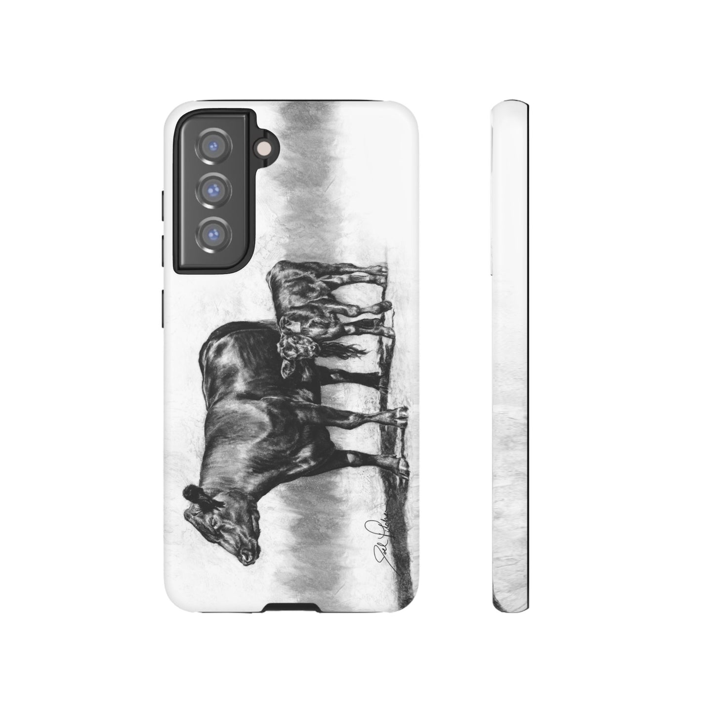 "Mama Cow & Calf" Smart Phone Tough Case