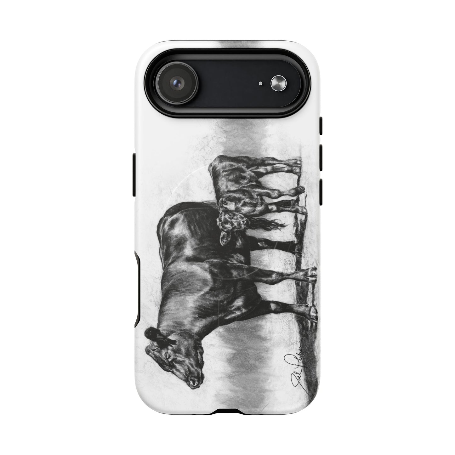 "Mama Cow & Calf" Magnetic Tough Case