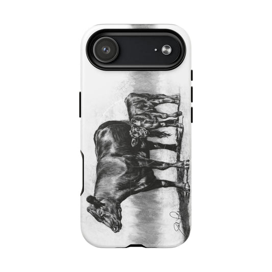 "Mama Cow & Calf" Magnetic Tough Case
