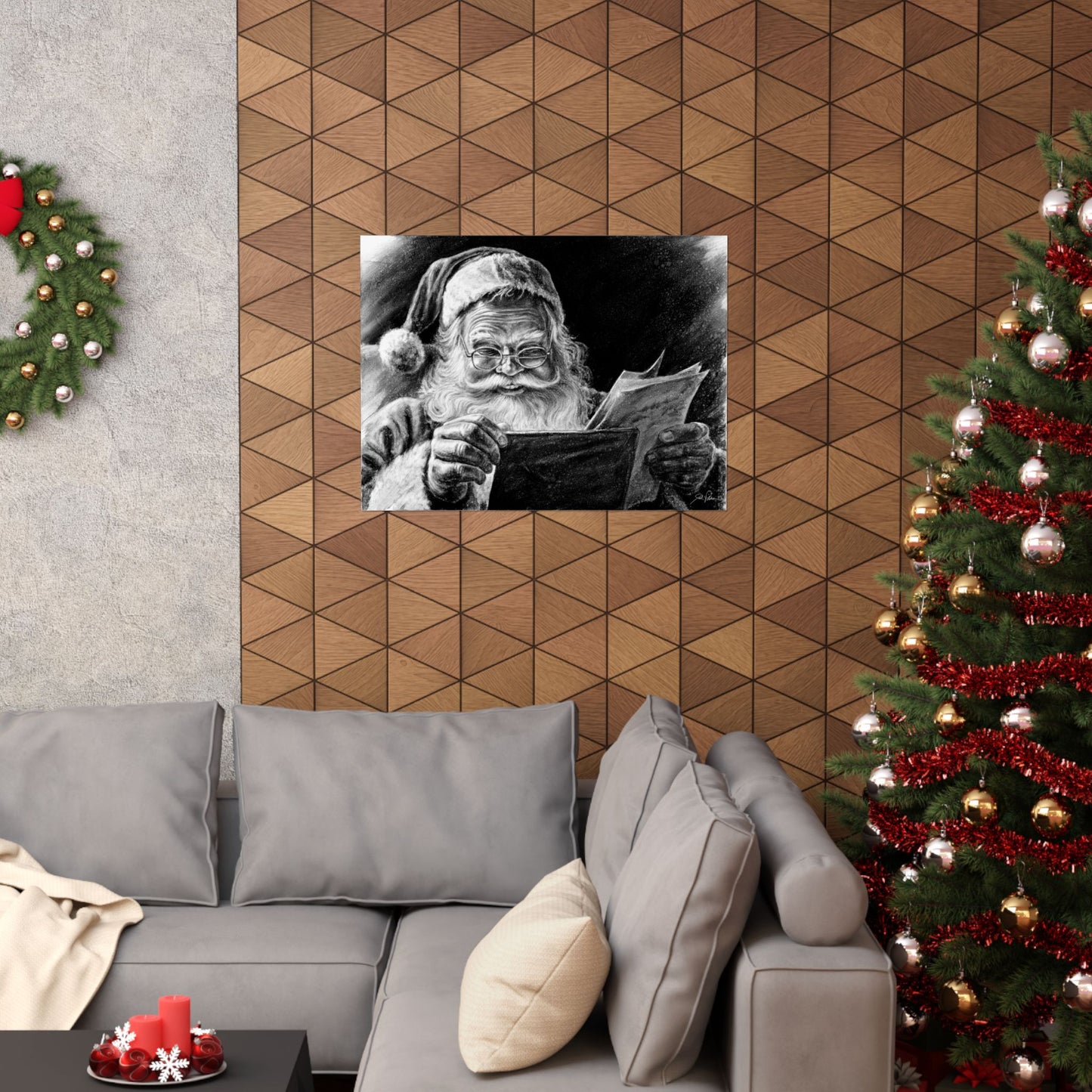 "Dear Santa" Premium Matte Paper Print
