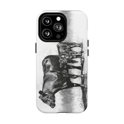 "Mama Cow & Calf" Magnetic Tough Case