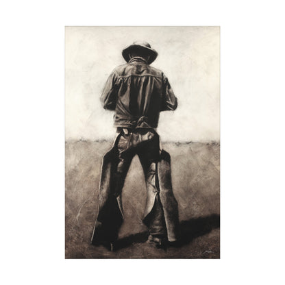 "Cowboy" Stretched Canvas