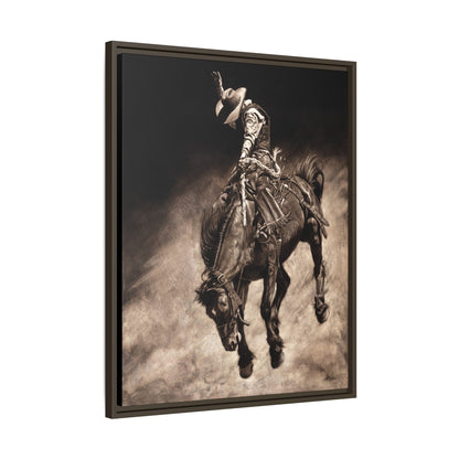 "Giddy Up" Framed Canvas
