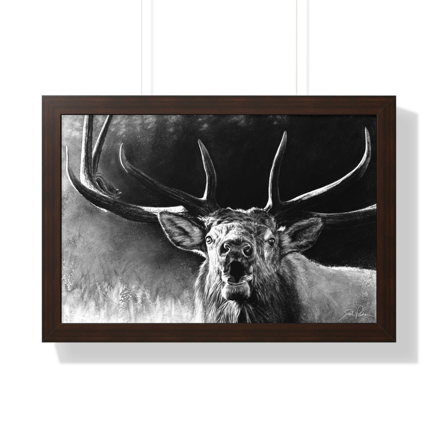 "Battle Cry" Framed Paper Print