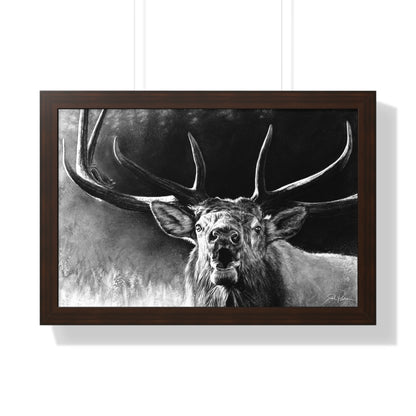 "Battle Cry" Framed Paper Print