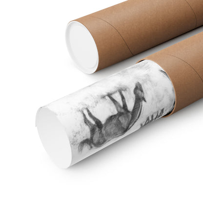 "Bridles and Braids" Premium Matte Paper Print