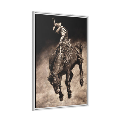 "Giddy Up" Framed Canvas