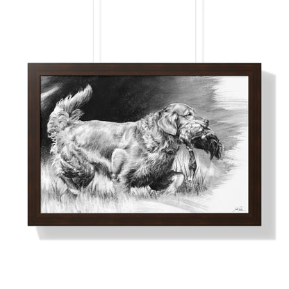 "Good Dog" Framed Paper Print