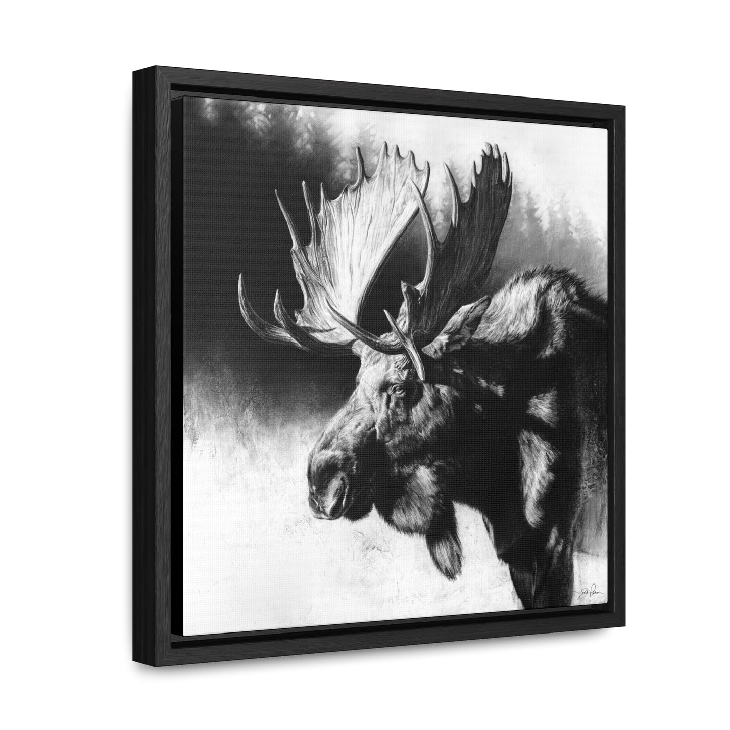 "Formida-bull" Gallery Wrapped/Framed Canvas