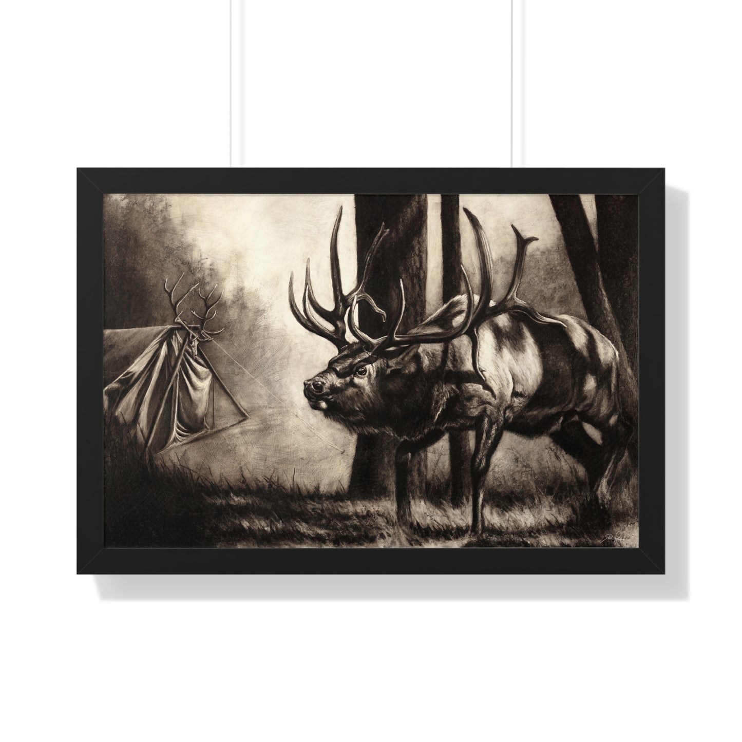 "Family Ties" Framed Paper Print