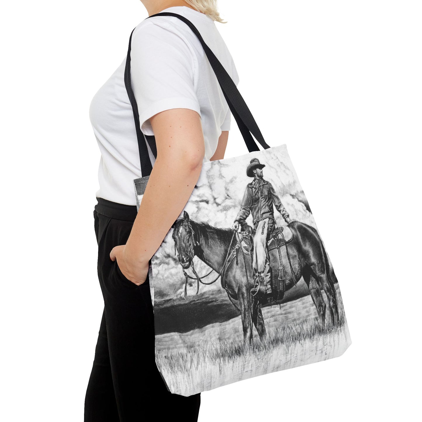 "Looking Back on the Path" Tote Bag
