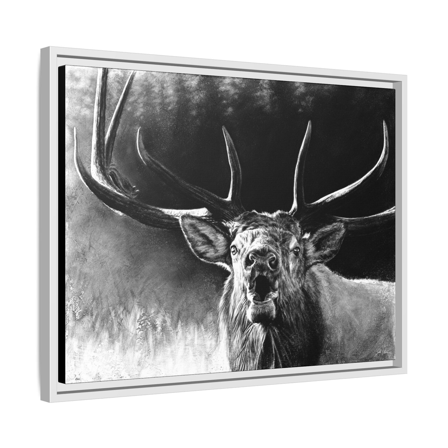 "Battle Cry" Framed Canvas