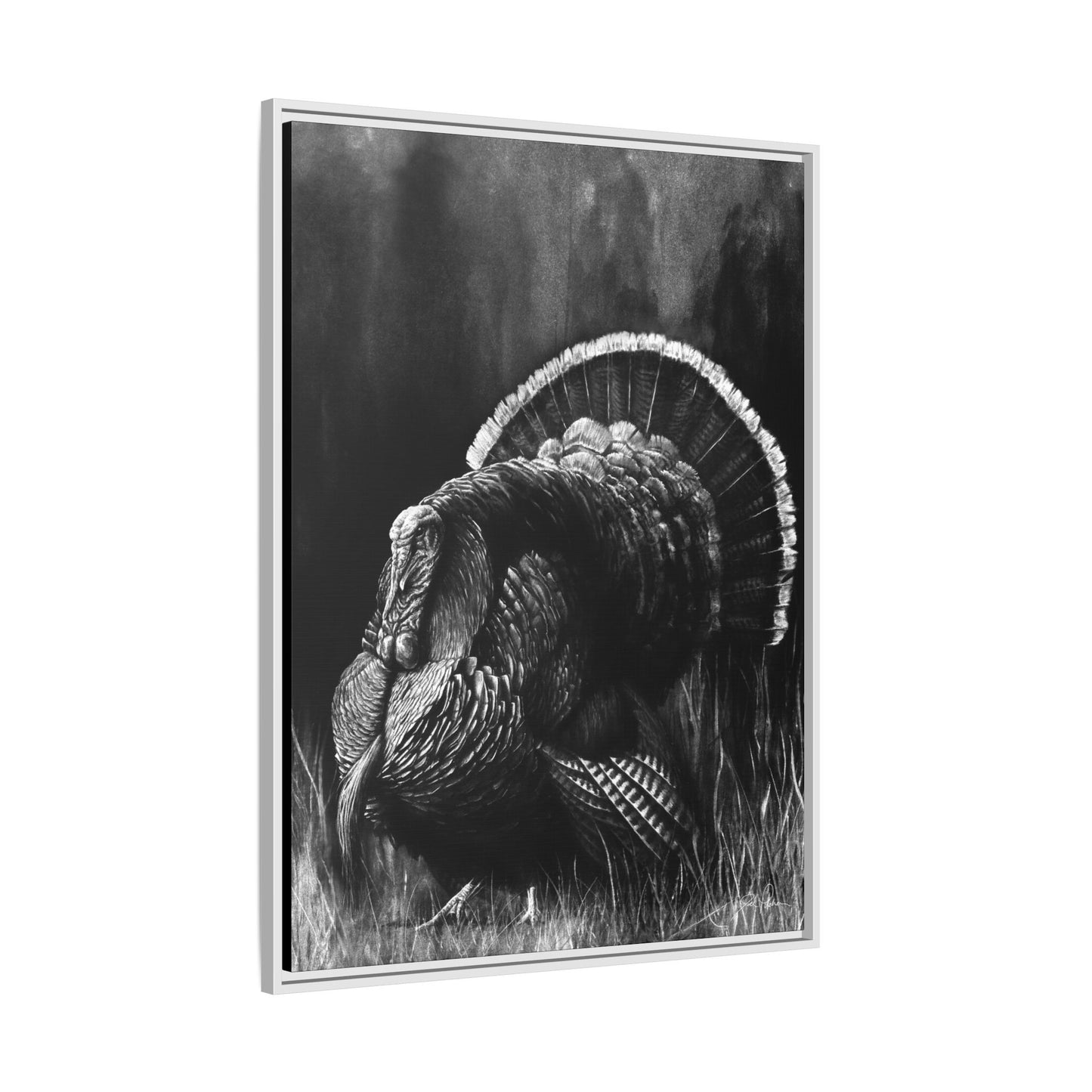 "Light It Up" Framed Canvas