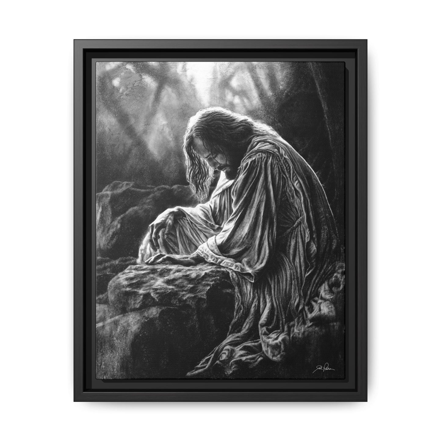 "Gethsemane" Framed Canvas