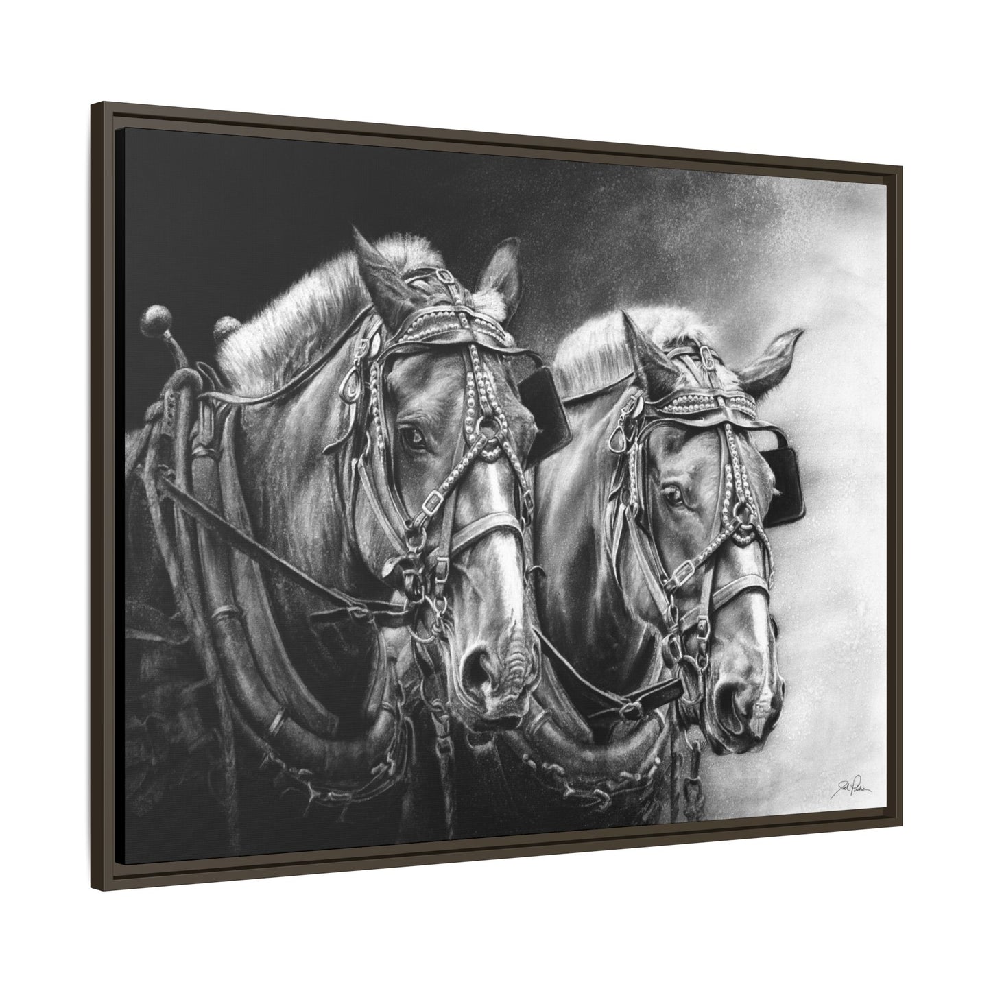 "Dream Team" Framed Canvas