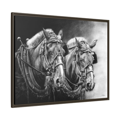 "Dream Team" Framed Canvas