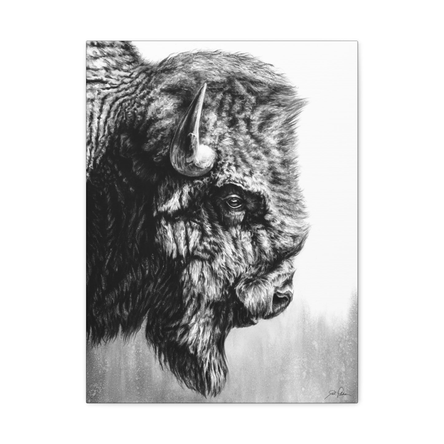 "Headstrong" Stretched Canvas