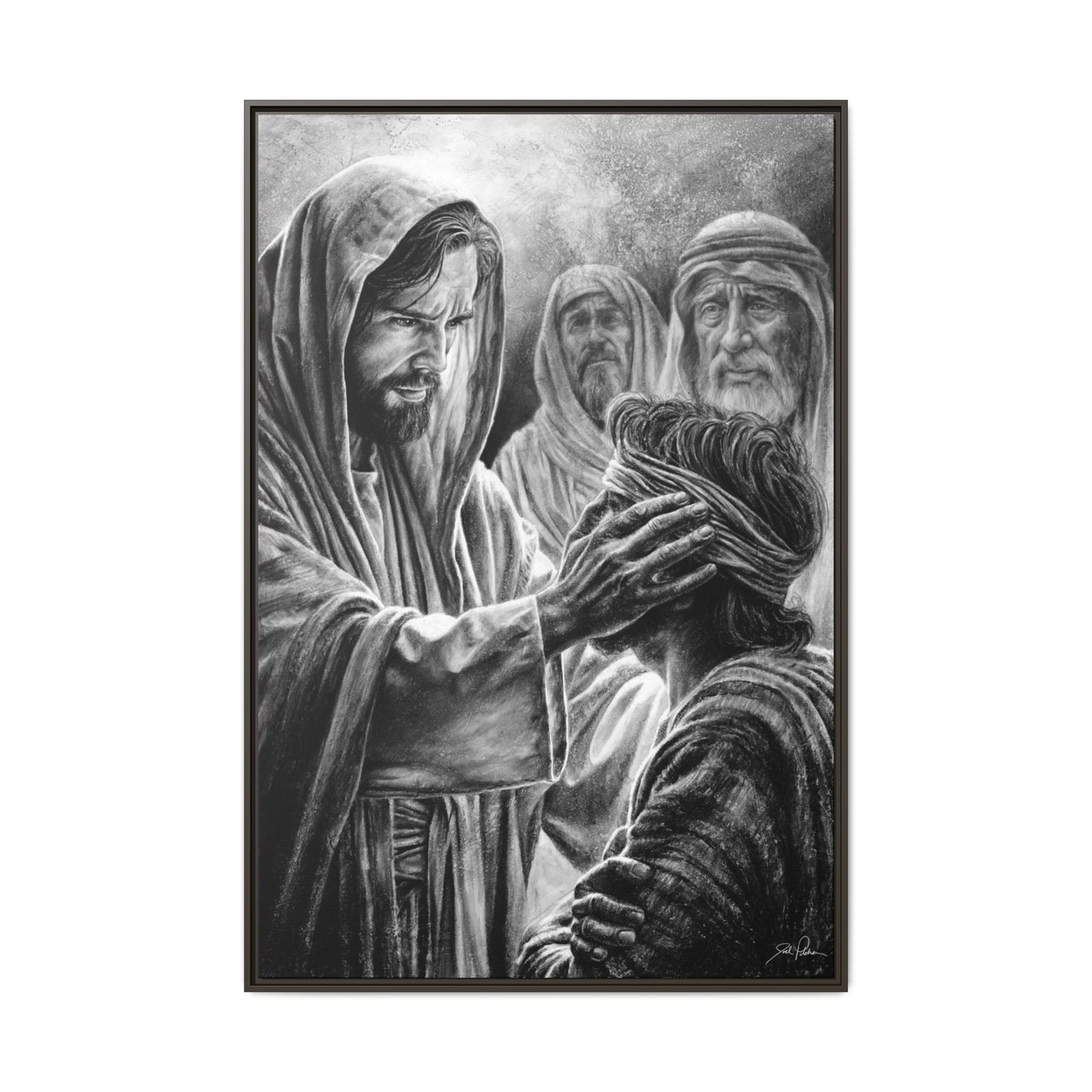 "That We May See" Framed Canvas