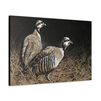 "Chukars" Gallery Wrapped Canvas