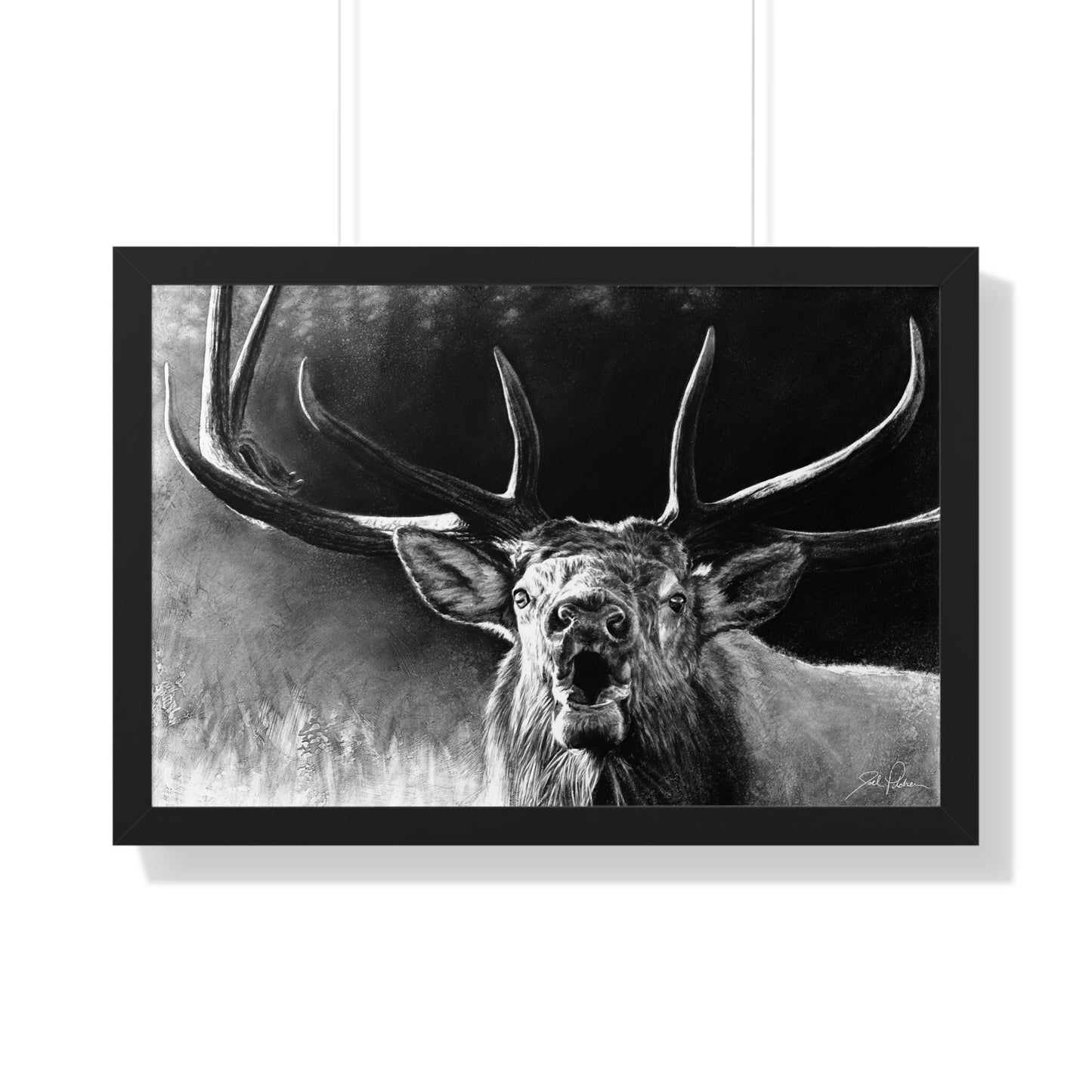 "Battle Cry" Framed Paper Print
