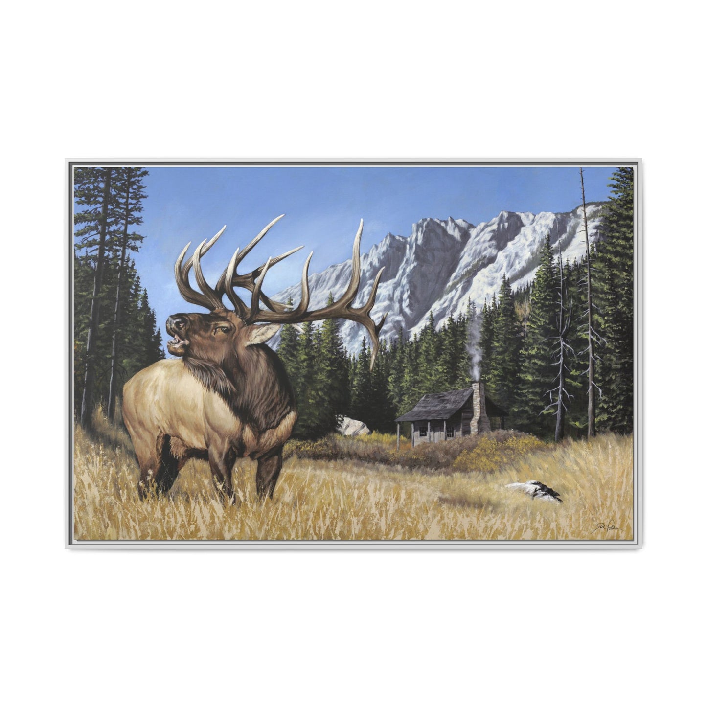 "Sanctuary" Framed Canvas