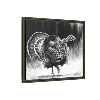 "Gobbler" Framed Canvas