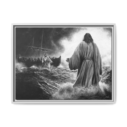 "Be Not Afraid" Framed Canvas