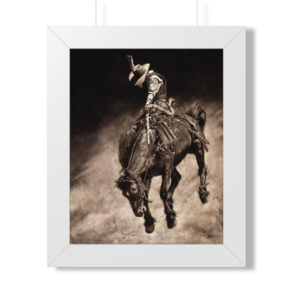 "Giddy Up" Framed Paper Print.