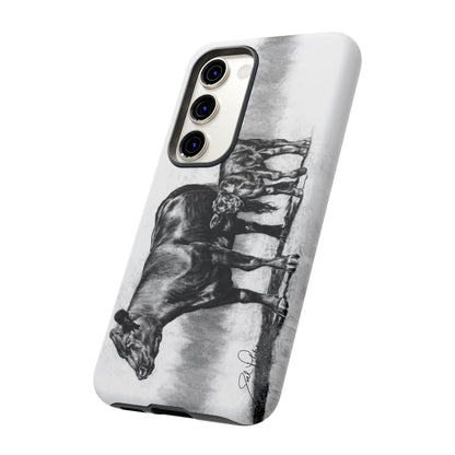 "Mama Cow & Calf" Smart Phone Tough Case