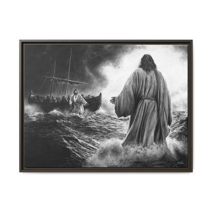 "Be Not Afraid" Framed Canvas