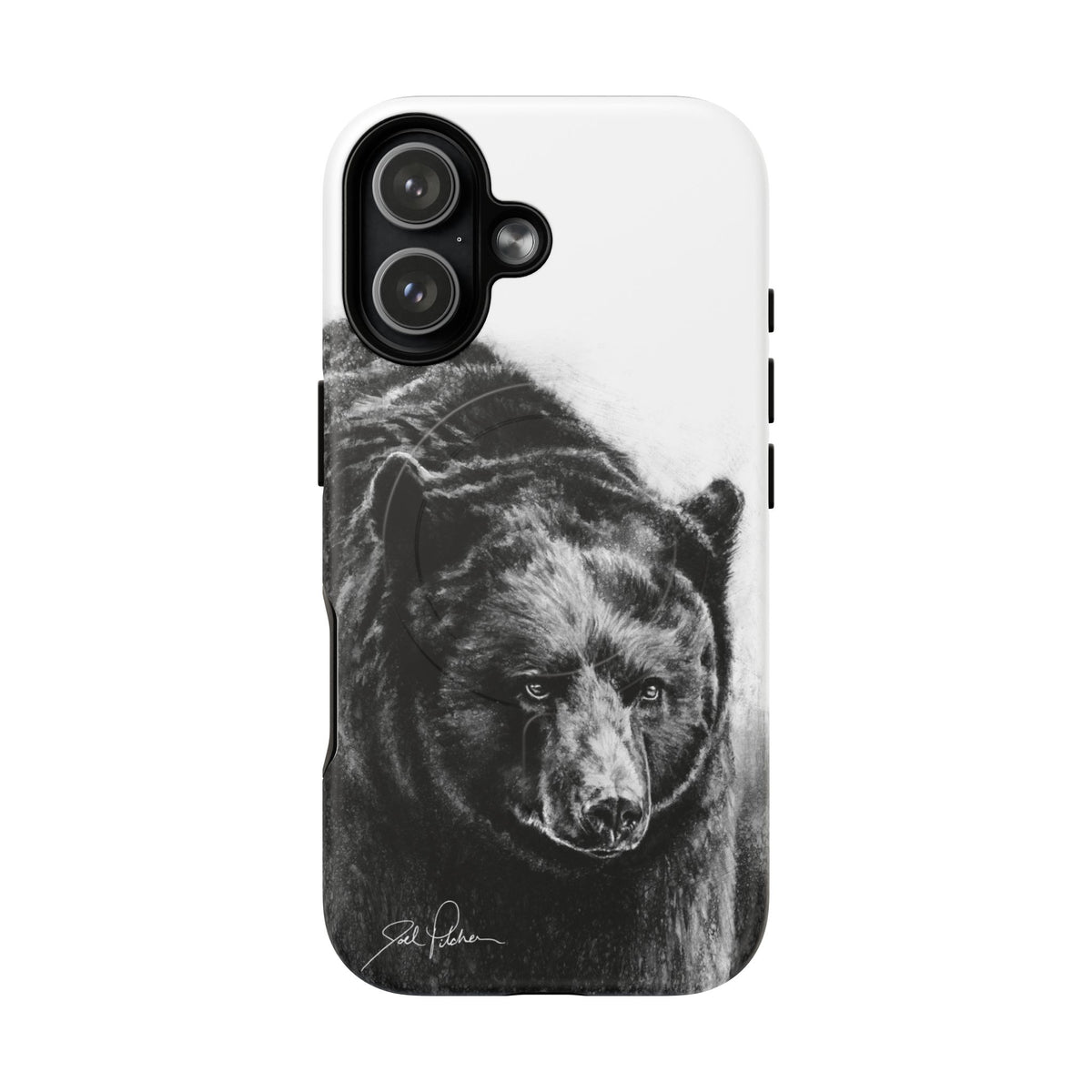 "Black Bear" Magnetic Tough Case