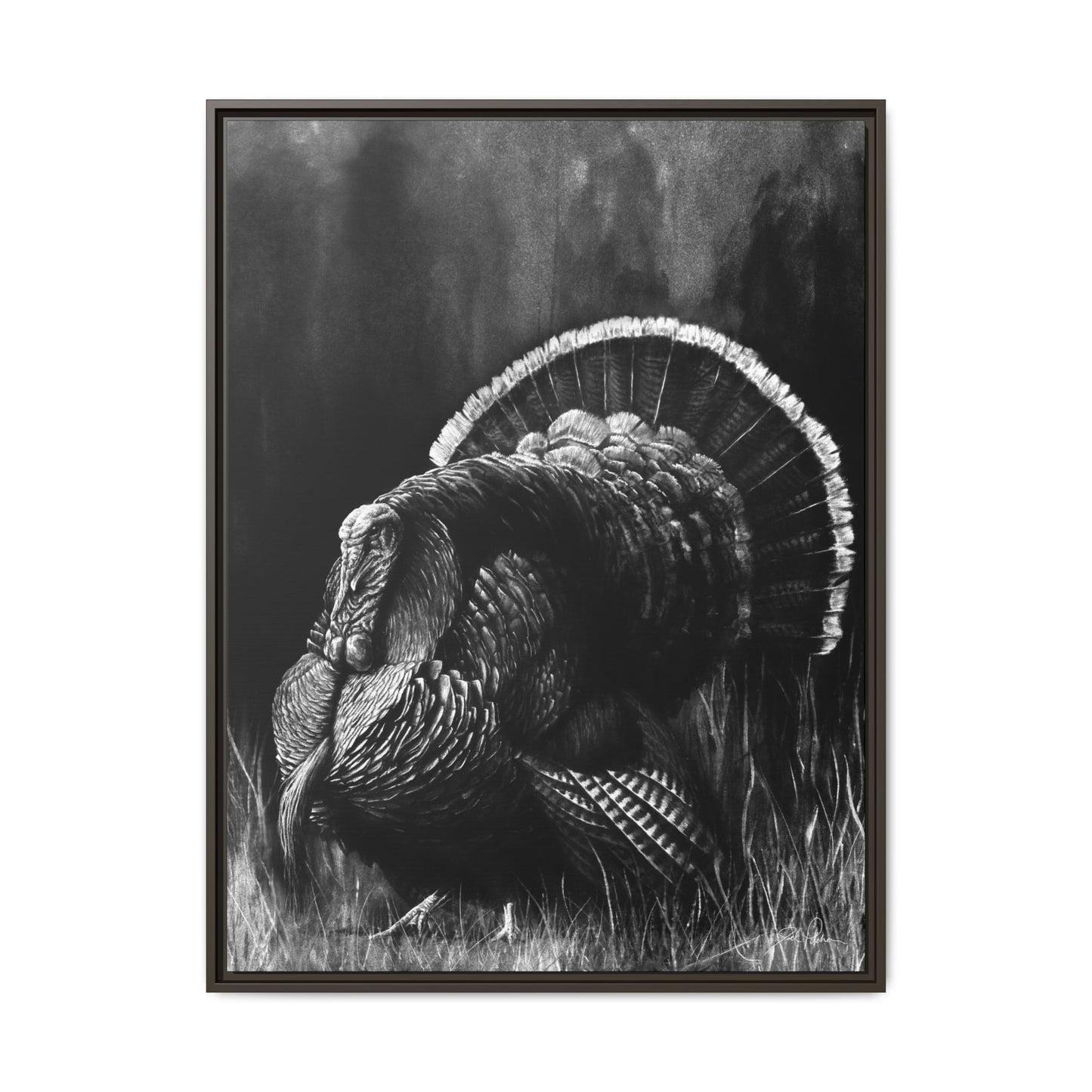 "Light It Up" Framed Canvas