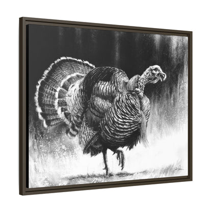 "Gobbler" Framed Canvas