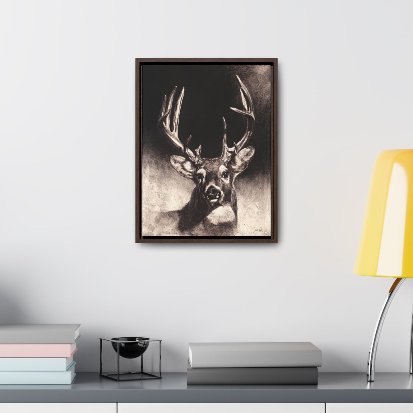 "Nice Buck" Gallery Wrapped/Framed Canvas