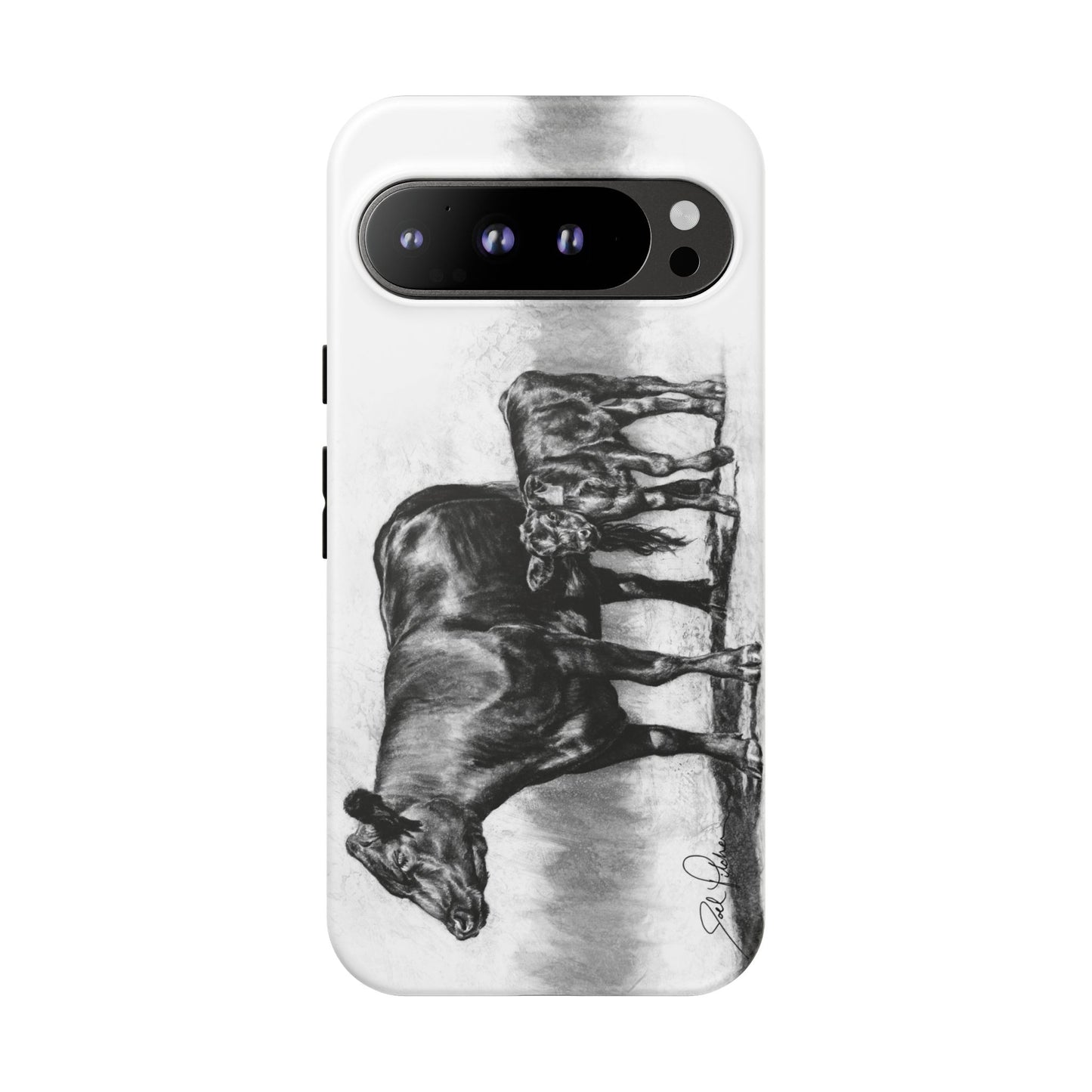 "Mama Cow & Calf" Smart Phone Tough Case