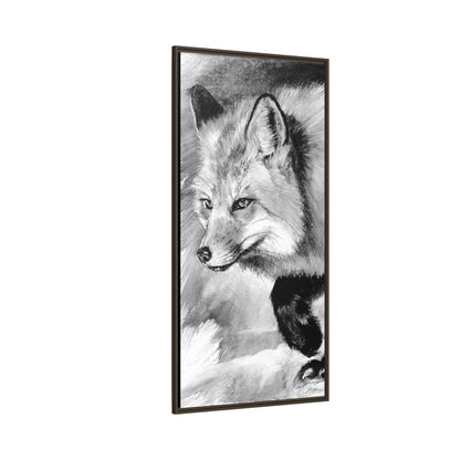 "Fox" Framed Canvas