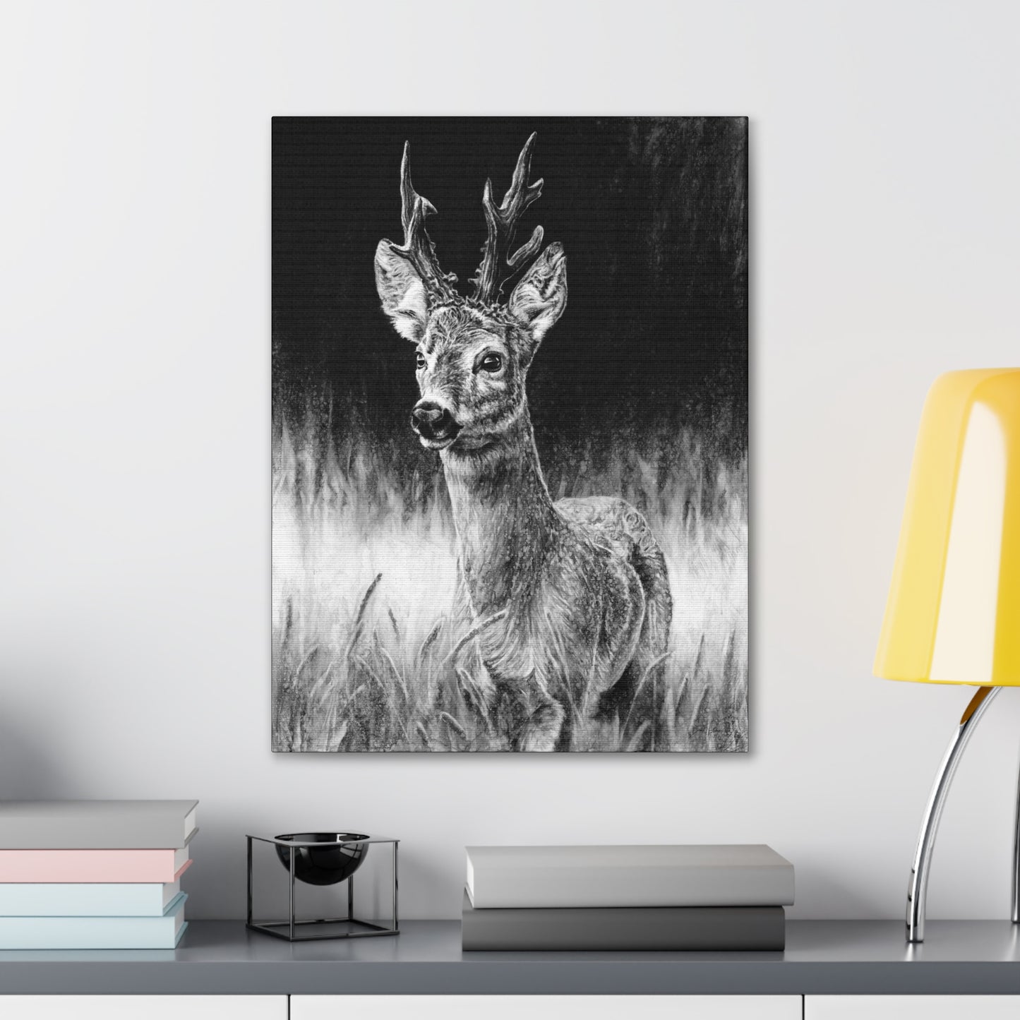 "Roe Deer" Gallery Wrapped Canvas