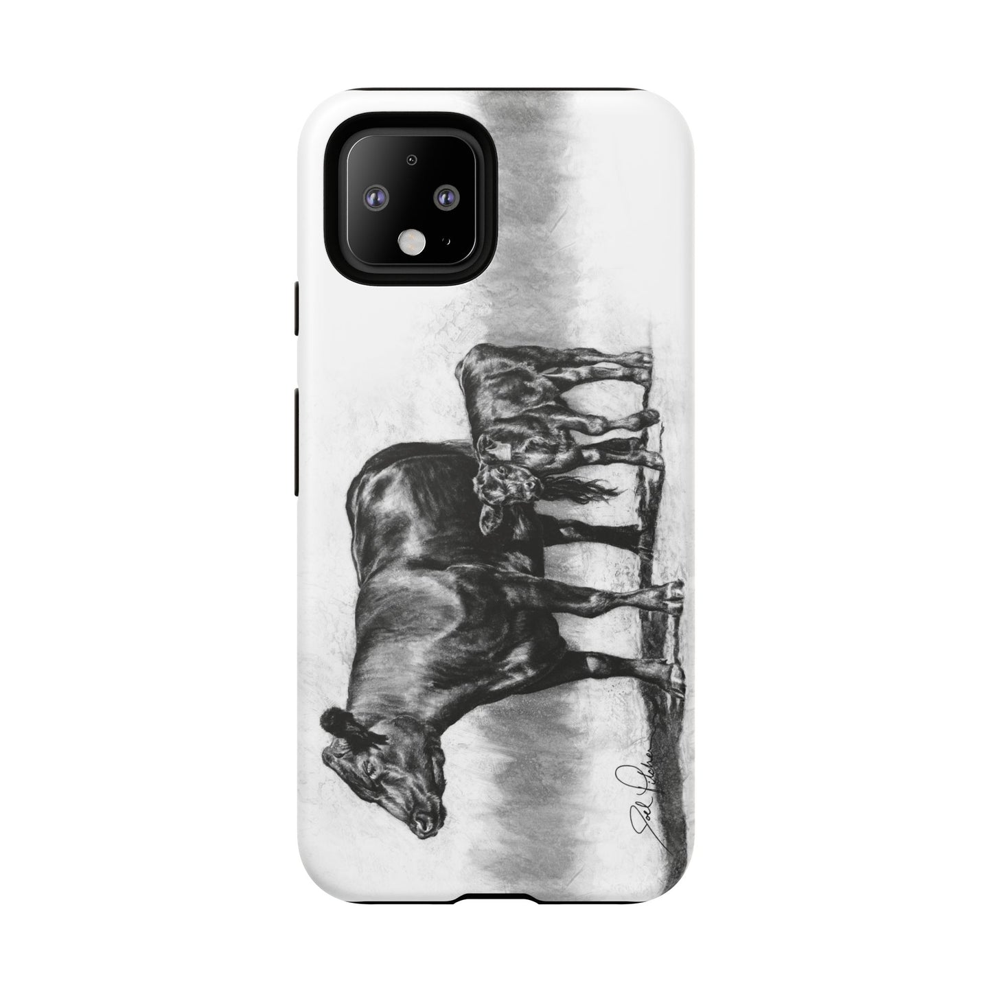 "Mama Cow & Calf" Smart Phone Tough Case